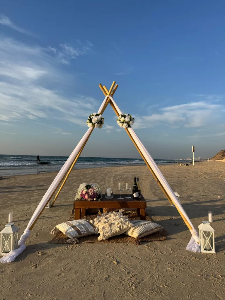 הצעת נישואין בסיגנון פיקניק